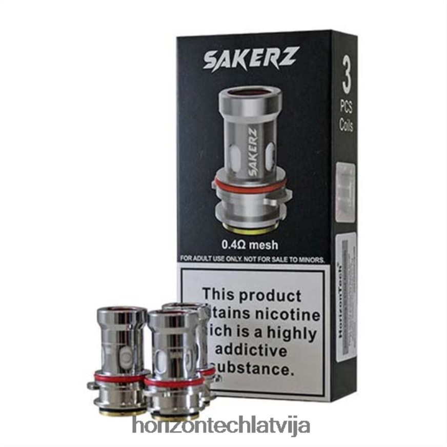 HorizonTech Disposable Vape - HorizonTech Sakerz spoles (3 iepakojumi) 0,4 omi (3 iepakojumi) BV24P8159