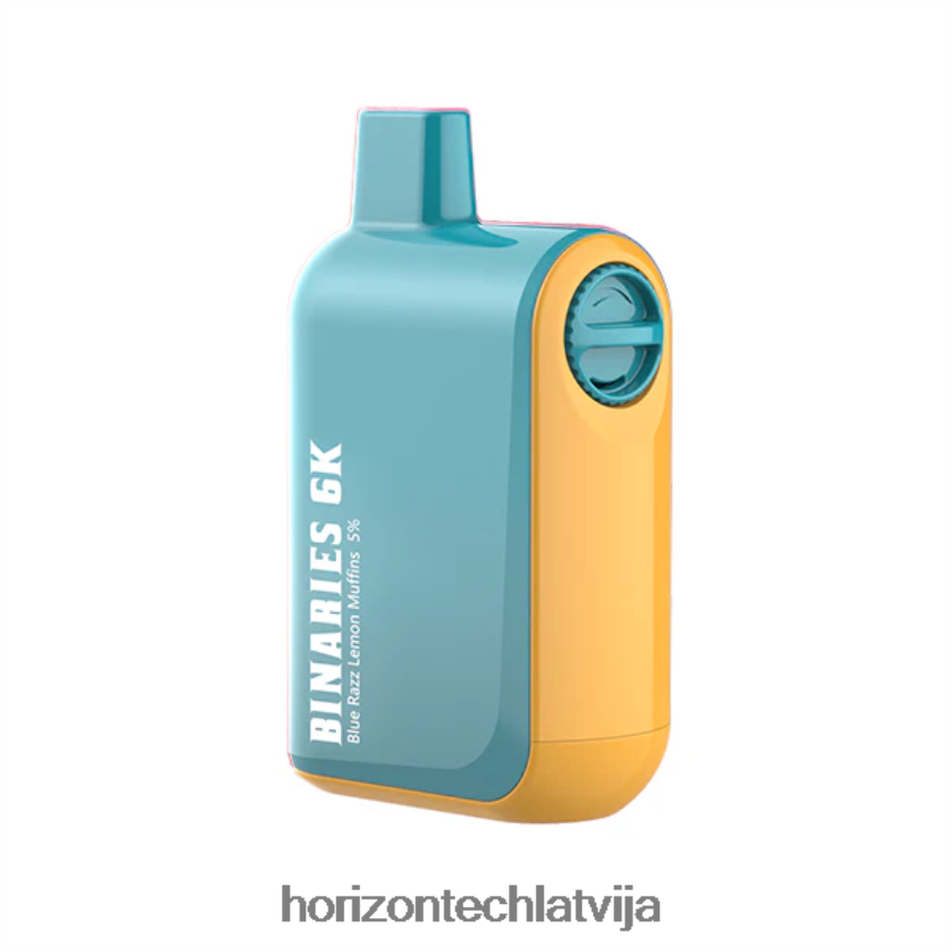 HorizonTech Disposable Vape - HorizonTech Binaries Cabin vienreizējās lietošanas 15ml zili razz citronu smalkmaizītes BV24P833