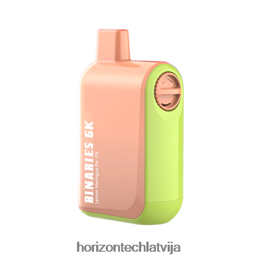 HorizonTech Vape Kit - HorizonTech Binaries Cabin vienreizējās lietošanas 15ml citronu bezē pīrāgs BV24P839