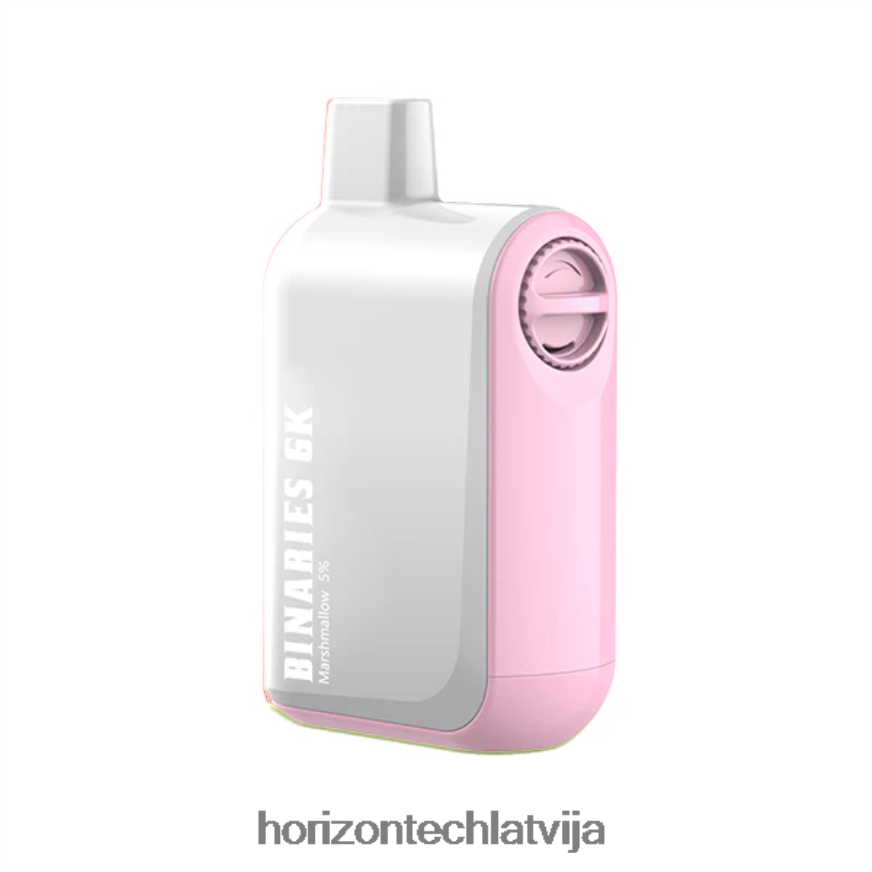 HorizonTech Vape Latvija - HorizonTech Binaries Cabin vienreizējās lietošanas 15ml zefīrs BV24P824