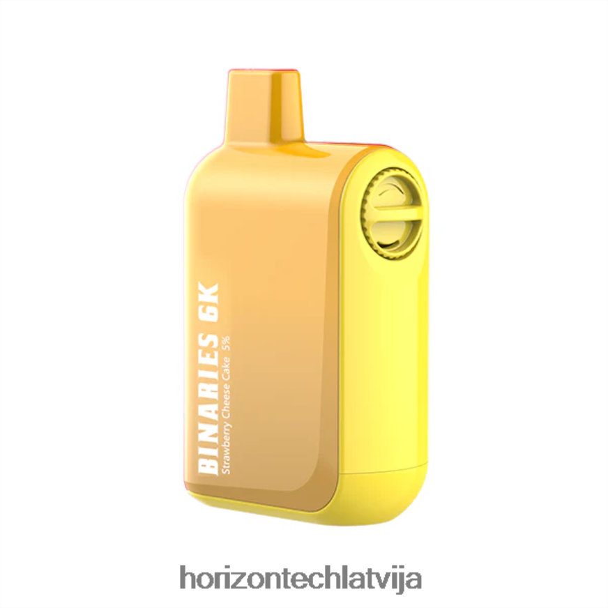 Horizon Tech Company - HorizonTech Binaries Cabin vienreizējās lietošanas 15ml zemeņu siera kūka BV24P842